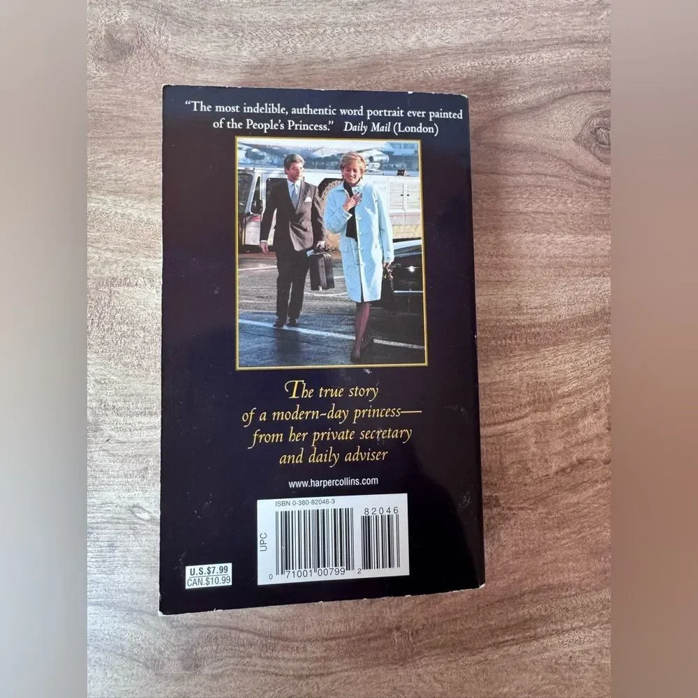 Shadows Of A Princess PB P.D. Jephson (Diana bio) by her private secretary